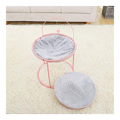  YangYan Pet Hammock Cats Beds Indoor Cat House Mat For Warm Small Dogs Bed Kitten Lounger Cute Removable Sleeping Mats Products (Color : Mat Apricot)