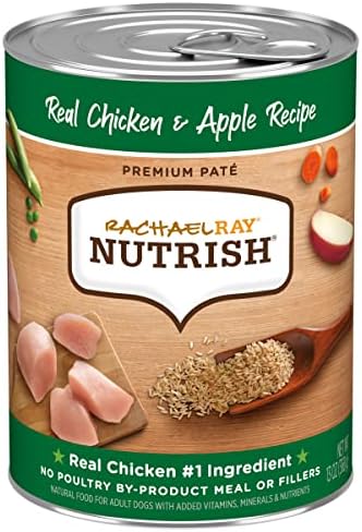  Rachael Ray Nutrish Wet Dog Food, Beef & Pumpkin, 13 Ounce Can (Pack Of 12)