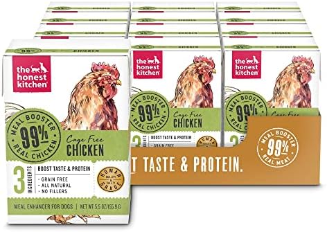  The Honest Kitchen Human Grade Dehydrated Grain Free Dog Food – Complete Meal Or Dog Food Topper – Chicken 10 Lb (makes 40 Lbs)