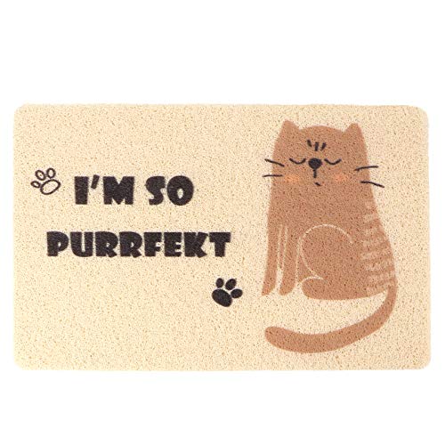  Indestructible Dog Bed Large Cat Litter Mat Anti-Spill Pets Fedding Mat Non-Slip Cat Litter Mat Washable Pet Cushion Kitten Litter Mat Large Heating Pad Large Heating Pad