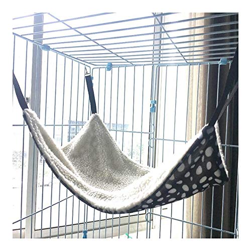  YangYan 1pcs Cat Bed Hammock Warm House Soft Ferret Rest House Fur Hanging Cat Cage Soft Pets Supplies (Color : C)