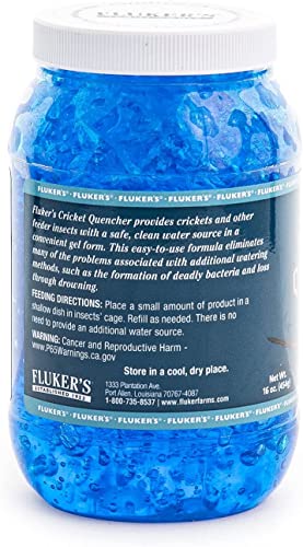  Fluker's Cricket Quencher Original Formula 16 Oz - Pack Of 12