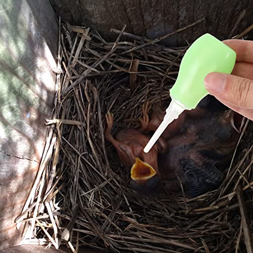  2 Pcs Pet Little Household Water Pigeon Small Feeder Feeding Weaner Pacifier Pipette Pipettes Dropper Tool Fish Liquid Squab Dog Aquarium Mini Nursing Droppers Tank Accessory