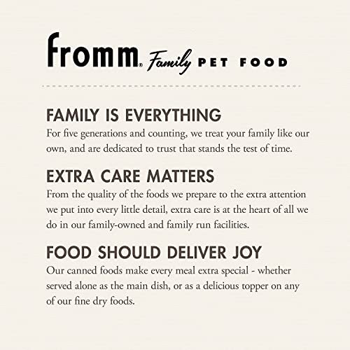  Fromm Salmon & Chicken Pate Dog Food - Premium Wet Dog Food - Salmon Recipe - Case Of 12 Cans