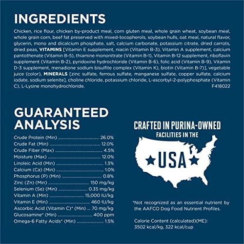  Purina ONE Plus Large Breed Adult Dog Food Dry Formula - 40 Lb. Bag