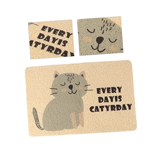  Cat Litter Mat 1pc Pet Outdoor Litter Box Litter Mat For Litter Box Dog Cushion Outdoor Mat Cat Litter Box Mat Cat Mat Outdoor Seat Cushion Litter Cat Cushion PVC