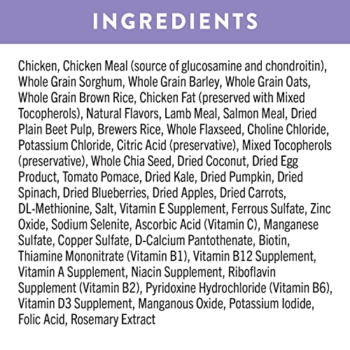  NUTRO ULTRA Adult High Protein Natural Dry Dog Food With A Trio Of Proteins From Chicken, Lamb And Salmon, 15 Lb. Bag