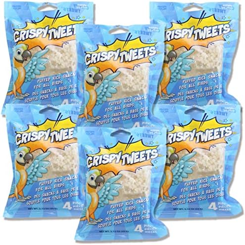  Penn-Plax Bird Treats - 6 Fun, Tasty & Colorful Options To Keep Your Bird Happy And Healthy (6PC PK - TWEETOS-Birdie Noodles)
