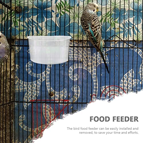  NOGRAX Bird Feed Auto Feeder 12pcs Bird Feeder Pigeon Feeding Bird Foods Dispenser Dove Cage Water Container Pigeon Feeder Slot For Home Garden Rabbit Food Bowl Feeder