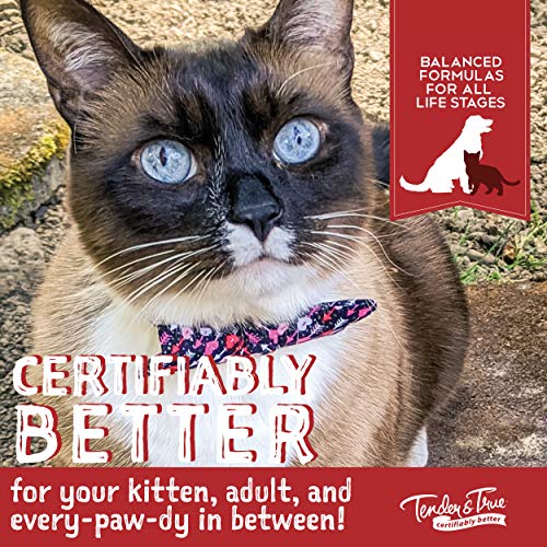  Tender & True Organic Turkey & Liver Recipe Cat Food, 3 Lb