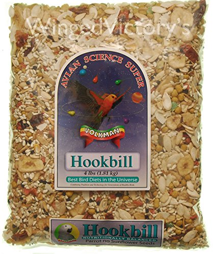  Volkman Avian Science Super Hookbill Mix - 4lb (1.81kg) PACK Of 2 Bags