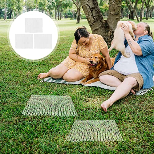  Iplusmile 9pcs Resting Guinea Leak Non-Slip Pig Hole Foot Food And Mesh Anti-Scratching Large Dogs Feet Toilet Pads Nest Grid Non- For Puppy Cages Rabbit Pee Holder Slip Small Supplies