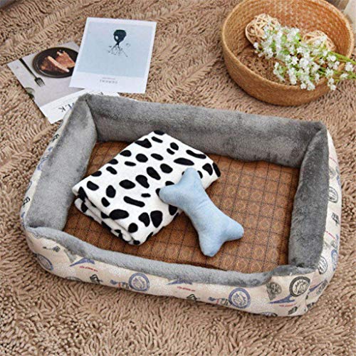  Summer Pet Cool Pad Cooling For Hot Temperature Couches Comfort Soft Cool Fabric Dog Beds Mats