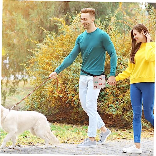  Mipcase 3pcs Dog Training Fanny Pack Tiny Dog Treats Food Snacks Training Dog Treats Dog Treat Bag Puppy Snacks Dog Treat Pouch Dog Food Carrier Pet Food Treat Pouch Pet Food Carrier Toy
