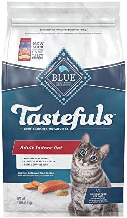  Blue Buffalo Tastefuls Indoor Natural Adult Dry Cat Food, Chicken 15lb Bag
