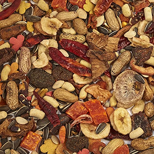  F.M. Brown's Tropical Carnival, Gourmet Macaw Food Big Bites For Big Beaks, Vitamin-Nutrient Fortified Daily Diet With Probiotics For Digestive Health, 5 Lb