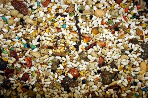  ABBA 1300 Bird Foods Large Hookbill No Sunflower Mix 5lbs