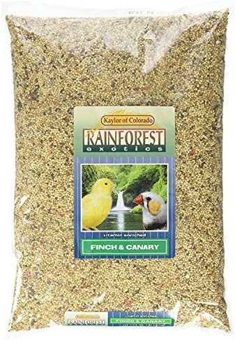  Rainforest Exotics Kaylor Of Colorado AS-48921-2 4 Lb (Pack Of 2) Canary Finch Bird Food