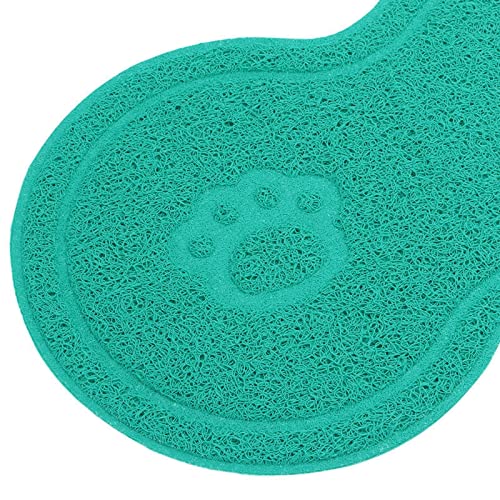  DIWANG Waterproof Cat Litter Mat Non-Slip Litter Trapper Mats Pets Accessories Dish Bowl Food Feed Mat Eliminates Litter Tracking
