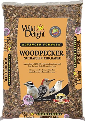  Wild Delight Woodpecker, Nuthatch N' Chickadee Food, 5 Lb