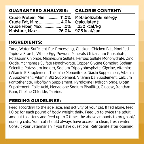  BIXBI Rawbble Tuna Pate Recipe Cans – Grain Free, Protein Rich Wet Cat Food – (2.75 Ounce Cans, Case Of 24)