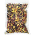  Flower Fusion Treat (8 Oz.) - Healthy Natural Dried Flower Herbivore Treat - Chinchillas, Guinea Pigs, Rabbits, Prairie Dogs, Degus, Hamsters, Rats, Squirrels, Sugar Gliders & Other Small Pets