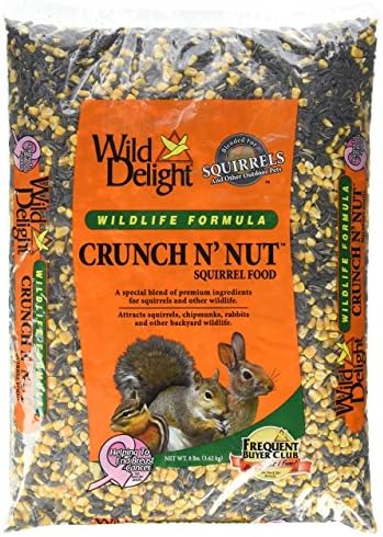  Wild Delight Crunch N' Nut Squirrel Food, 8 Lb