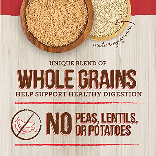  Merrick Classic Healthy Grains Dry Dog Food Real Beef + Brown Rice Recipe With Ancient Grains - 4 Lb. Bag