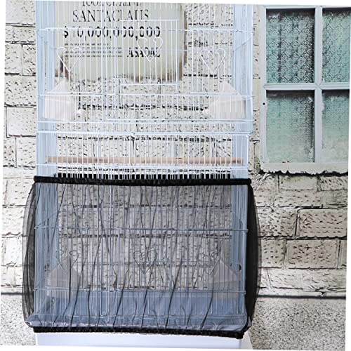  Bird Cages For Parrots Bird Cage Adjustable Bird Cage Net Cage Net Cover Pet Gauze Protective Cover Black Catcher Guard Net Bird Cage Accessory The Birdcage