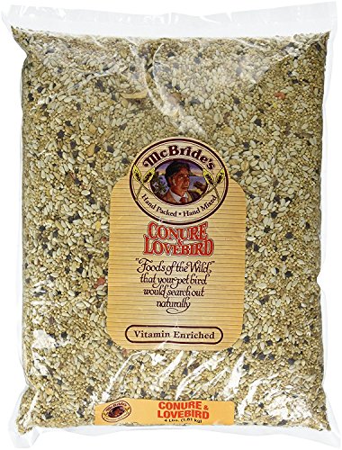  McBride's Cockatiel Bird Food AS-49032-2 4 Lb (Pack Of 2)
